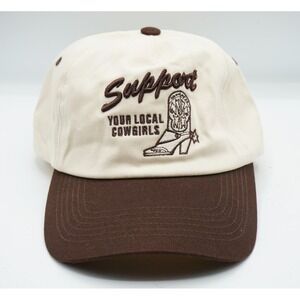 Support Your Local Girl Cowgirl Women's Trucker Hat Snap Back